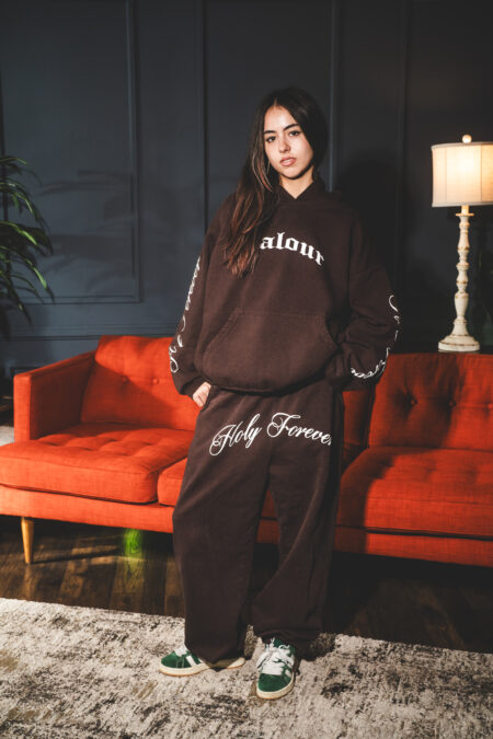 Holy Forever Hoodie Mocha - Image 2